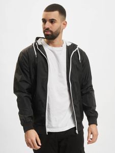stylische Urban Classics Herren Jacke Stretch 75 g/m² Schwarz/Weiß