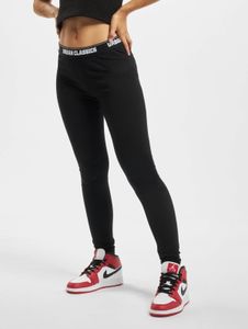 bequeme URBAN CLASSICS Damen Hose Stretch 180 g/m² mit Baumwolle Schwarz