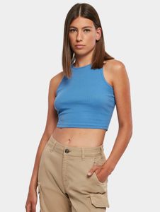 modernes Urban Classics Damen T-Shirt Stretch 180 g/m² mit Baumwolle Blau