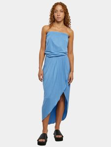 modisches Urban Classics Damen Kleid Stretch 170 g/m² Blau