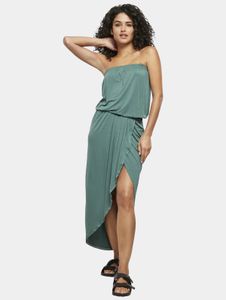 stilvolles Urban Classics Damen Kleid Stretch 170 g/m² Grün