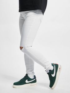 bequeme Urban Classics Damen Jeans Stretch 300 g/m² mit Baumwolle Weiß