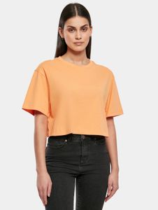 modernes Urban Classics Damen T-Shirt Oversize 140 g/m² mit Baumwolle Orange