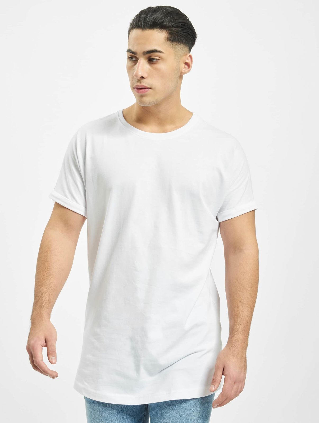 modernes URBAN CLASSICS Herren T-Shirt 200 g/m² mit Baumwolle Weiß