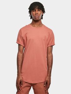 modernes Urban Classics Herren T-Shirt 200 g/m² mit Baumwolle Terracotta-Orange
