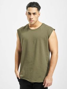 lässiges Urban Classics Herren T-Shirt 180 g/m² mit Baumwolle Khaki