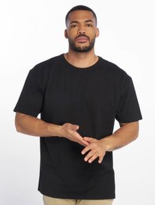 bequemes URBAN CLASSICS Herren T-Shirt Oversize 180 g/m² mit Baumwolle Schwarz