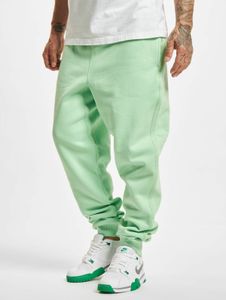 stylische Urban Classics Herren Jeans Kordelzug Taschen 300 g/m² mit Baumwolle Pastell-Grün
