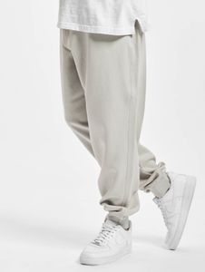 moderne URBAN CLASSICS Herren Hose Kordelzug 300 g/m² mit Baumwolle Grau