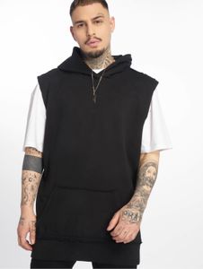 bequemer Urban Classics Herren Hoodie Rippbündchen Kapuze 240 g/m² mit Baumwolle Schwarz