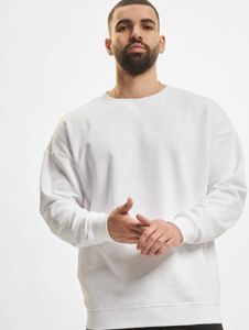 bequemes URBAN CLASSICS Herren Sweatshirt Fleece 300 g/m² mit Baumwolle Weiß