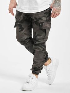 lässige URBAN CLASSICS Herren Jeans Stretch Taschen 312 g/m² mit Baumwolle Camouflage
