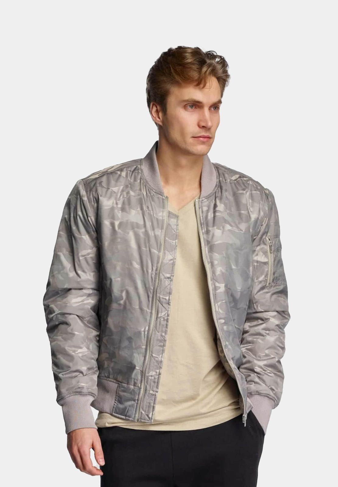 Urban Classics Herren Funktionsjacke Beige