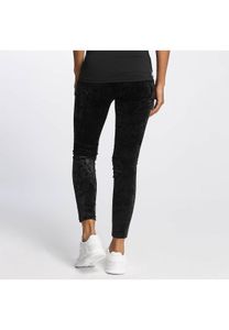 bequeme Urban Classics Damen Hose Stretch Oversize 240 g/m² Schwarz