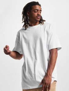 bequemes URBAN CLASSICS Herren T-Shirt Oversize 240 g/m² mit Baumwolle Weiß
