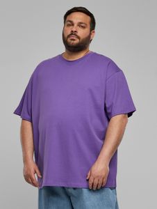 bequemes URBAN CLASSICS Herren T-Shirt 240 g/m² mit Baumwolle Violett