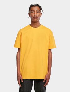 sportliches URBAN CLASSICS Herren T-Shirt Oversize 240 g/m² mit Baumwolle Gelb