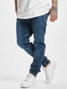 lässige URBAN CLASSICS Herren Jeans Stretch Kordelzug Taschen mit Baumwolle Blau