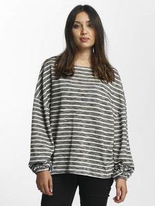 Soft Urban Classics women's oversized sweatshirt, 225 g/m², black/white