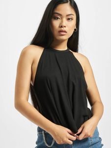 lässiges Urban Classics Damen T-Shirt Stretch Skinny Fit 150 g/m² Schwarz