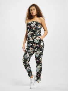 stilvolles Urban Classics Damen Kleid 115 g/m² Schwarz/Bunt