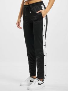 vielseitige URBAN CLASSICS Damen Hose Taschen 250 g/m² Schwarz/Weiß