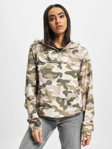 schlichte Urban Classics Damen Jacke Kapuze 78 g/m² Camouflage