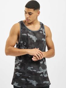 T-shirt homme Modern Urban Classics, poignets côtelés, maille, 130 g/m², motif camouflage