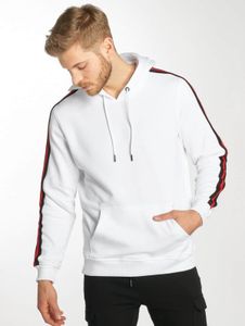 weicher Urban Classics Herren Hoodie Kordelzug Rippbündchen 300 g/m² mit Baumwolle Weiß