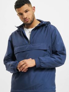 funktionale Urban Classics Herren Jacke Reißverschluss Kapuze 78 g/m² Navy