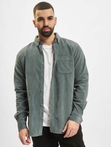 Versatile Urban Classics men's polo shirt with drawstring and zipper, 200 g/m² cotton, blue