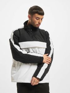 Veste homme Functional Urban Classics avec fermeture éclair, 110 g/m², blanc/noir