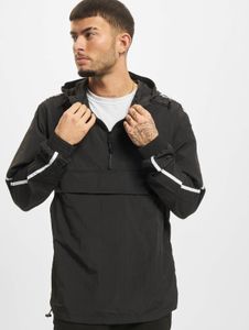 Veste homme Functional Urban Classics à capuche, 90 g/m², noir/blanc