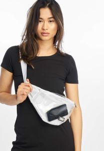 Soutien-gorge unisexe Soft Urban Classics avec fermeture éclair, en maille, blanc