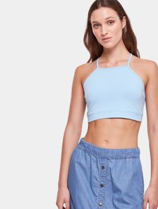 Casual Urban Classics women's stretch T-shirt, 180 g/m², cotton, light blue