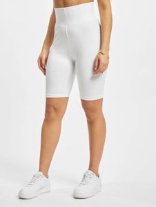 bequeme Urban Classics Damen Shorts Stretch 270 g/m² mit Baumwolle Weiß
