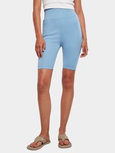 Comfortable Urban Classics women's shorts, stretch, 270 g/m², with cotton, blue