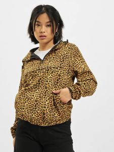 Veste femme Stylish Urban Classics avec fermetures éclair et poches, 78 g/m², beige