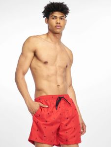 lässige Urban Classics Herren Hose Kordelzug 115 g/m² Rot