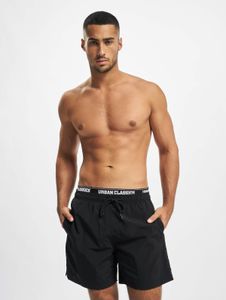 vielseitige URBAN CLASSICS Herren Hose Kordelzug Taschen 100 g/m² Schwarz