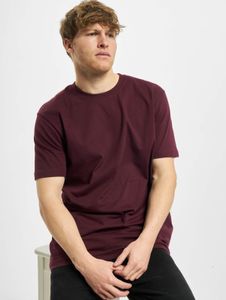 lässiges Urban Classics Herren T-Shirt 200 g/m² mit Baumwolle Bordeaux-Rot