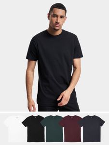 Comoda t-shirt da uomo Urban Classics, 200 g/m², cotone, bianco/nero/verde/bordeaux/blu navy