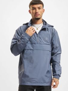 Veste homme Modern Urban Classics avec fermeture éclair et capuche, 78 g/m², bleue