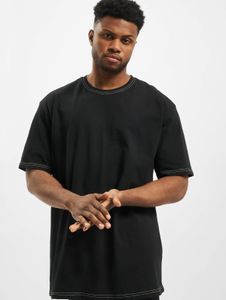 sporty Urban Classics men's T-shirt, oversize, 220 g/m², cotton, black