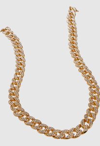modernes Urban Classics Unisex Kette Ketten-Detail Gold