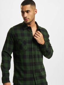 modernes URBAN CLASSICS Herren Polo-Shirt 120 g/m² mit Baumwolle Schwarz/Grün