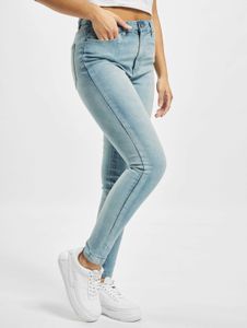 Jeans skinny elasticizzati da donna Modern Urban Classics con tasche, in cotone, blu
