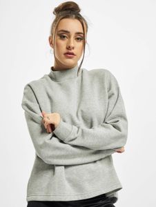 Soft Urban Classics women's oversized fleece sweatshirt, 300 g/m², with cotton, grey