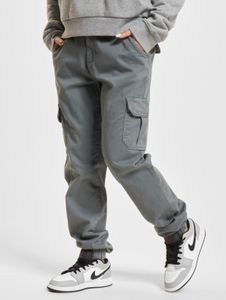 Stylish URBAN CLASSICS women's jeans with stretch pockets, 320 g/m², cotton, grey