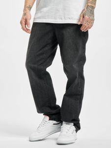 lässige URBAN CLASSICS Herren Jeans Reißverschluss Taschen 370 g/m² mit Baumwolle Schwarz